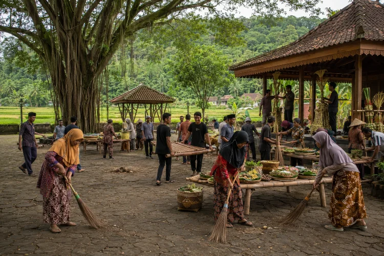 Gotong Royong Masyarakat Wonosoco, Nilai Utama Desa Wisata